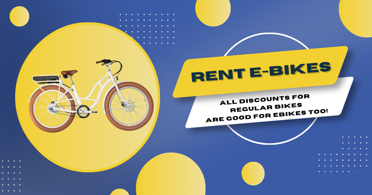 Extend Your Ride When You Rent an Electric Bike 